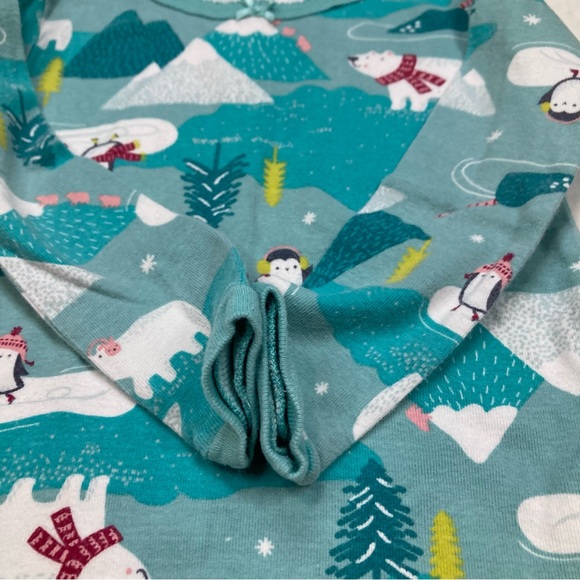 Carter’s Pajama Set Blue Christmas Long Sleeve Shirt & Pants Sz 2T - Picture 3 of 11